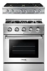 Range and Cooktop repair service icon
